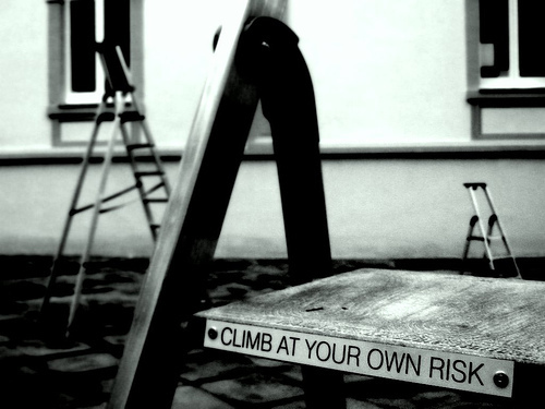 climb at your own risk