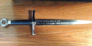 The Blinding Knife Reddit Award Engraving