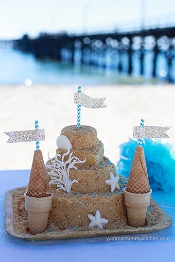 sandcastle cake