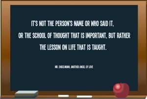 Words of Wisdom from Mr. Engelmann