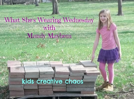 What she's wearing Kids purple tutu fashion Mayhem