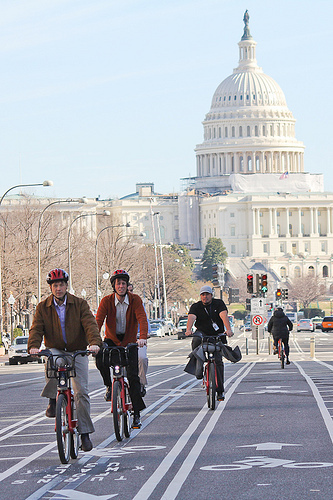 january biking in DC