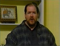 Rehearsing as the host of an imaginary talk show. 