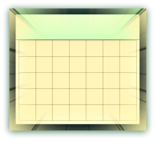 Radiant calendar depicting Janalyn Voigt's year as a debut novelist