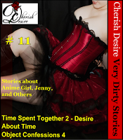 Cherish Desire: Very Dirty Stories #11, Time Spent Together 2 - Desire, Anime Girl, Blue, Theta, About Time, Jenny, Object Confessions 4, Max, erotica