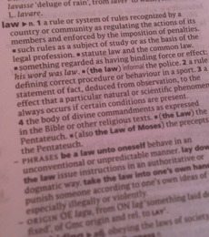 law definition