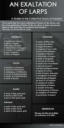 A Freakout of Fanboys: A Guide to the Collective Nouns of Fandom