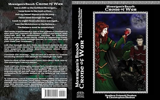 Old cover for Morrigan's Brood: Crone of War