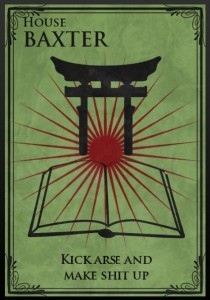House Baxter 210x300 Game of Thrones house sigil fun