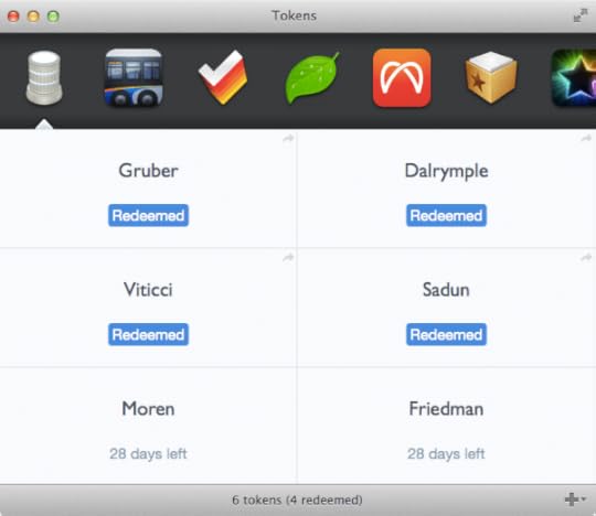 Tokens for Mac