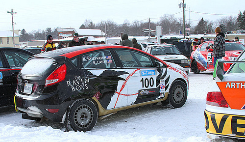 My rally car at Sno*Drift rally 2013.