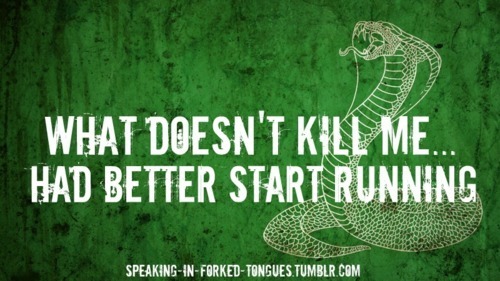 what doesn't kill me