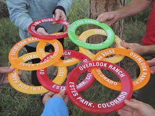 Overlook Ranch, Estes park, frisbee golf course