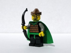 Robin Hood in Lego form. Photo credit: Dunechaser / CC BY-NC-SA