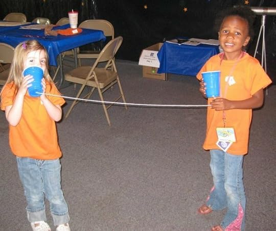 Futuristic Outer Space VBS ideas for kids phone science