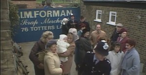 Another completely different junkyard, this one back in 1963 for Remembrance of the Daleks (1988). Note spelling.