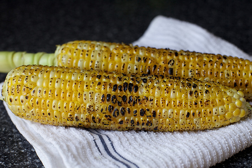 charred corn smells amazing