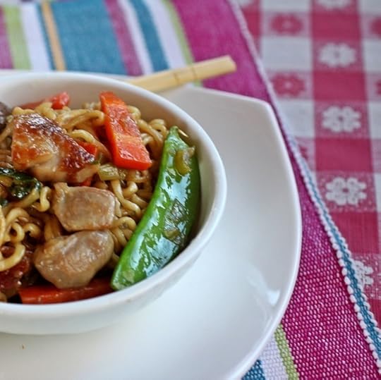 Spicy Chicken Lo Mein