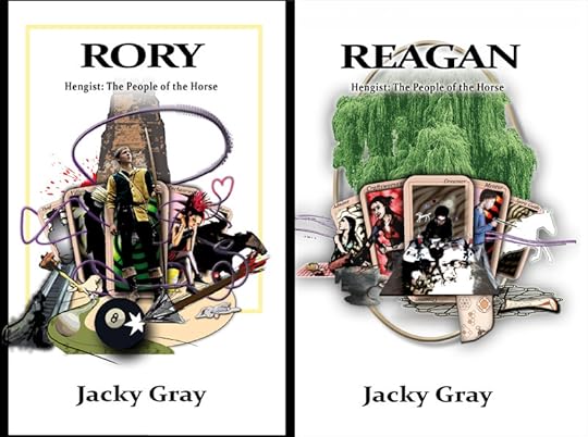 RORY: How a naïve stranger can rise above his aggressors and teach them about courage and honour. REAGAN: The chosen boy who decodes the mysteries of white horses, crop circles and ley lines to save his people.