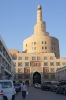 Along with its slick new buildings, Doha has this nod to the Samara minaret.