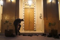 All-over-gold mosque in the Katara culture area