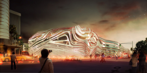 Petersen Automotive Museum in Los Angeles