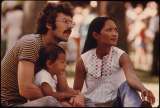 Family Enjoys a Fourth of July Holiday in a Park at Sleepy Eye, Minnesota, Which Is 12 Miles West of New Ulm...