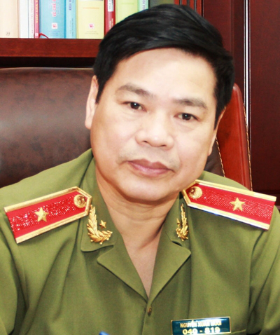 hiếu tướng Nguyễn Xuân Mười – Phó Tổng cục trưởng Tổng cục Xây dựng lực lượng Công an nhân dânThưa ông Nguyễn Xuân Mười