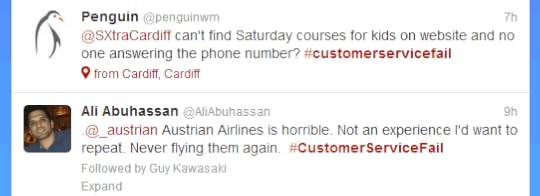 Tweets about #CustomerServiceFails