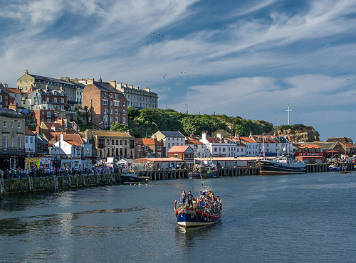 Whitby on a Sunny Day