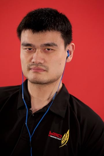 Yao Ming with iSport Headphones