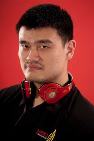 Yao Ming rocking Beats Headphones