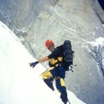 Jim Donini on Cerro Torre in 1996