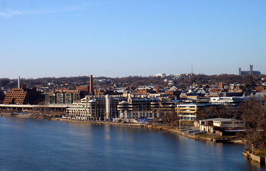 Georgetown from the Potomac