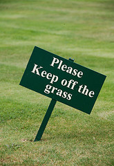 Keep off the Grass