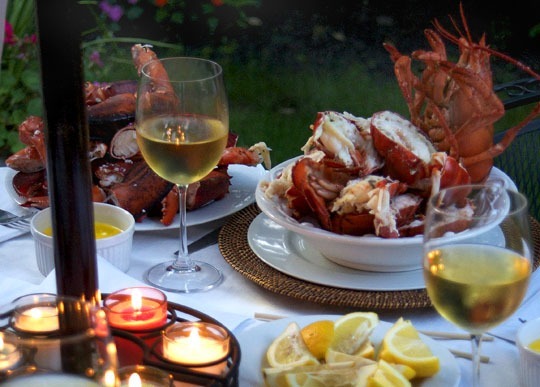 lobster wine dinner