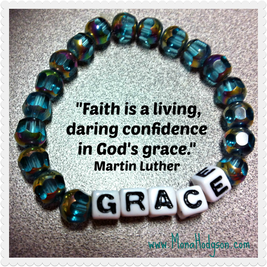 Bracelet made by Denise Flynn Forbes