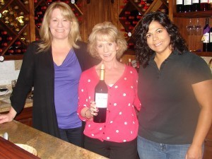 Tasting Pietra Santa Cab in their Hollister, CA Tasting Room