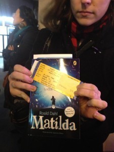 MatildaTicket 225x300 Review of the Day Matilda: The Musical 