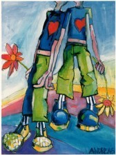 Painting by Andreas Bell, and no, it's not the cover of Something Like Spring