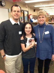 Sarah Tenner joined us at Edgewood Middle. A great time was had.