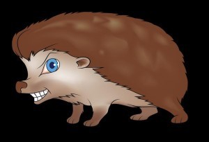cartoon hedgehog