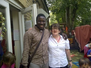 David Chuka at West London Preschool