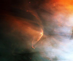 NASA image of bow shock