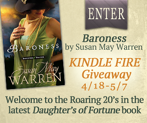 Susan May Warren Baroness Kindle Giveaway