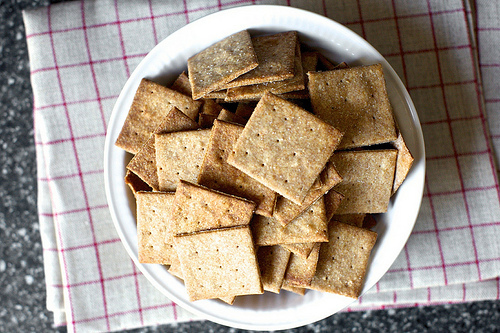homemade wheat thins