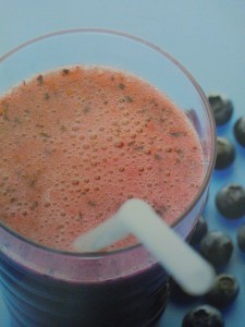 Pippa - Frozen Blueberry Smoothie