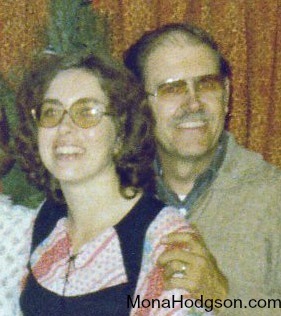 Dad hand me with hand on shoulder