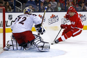 Red Wings versus Blue Jackets