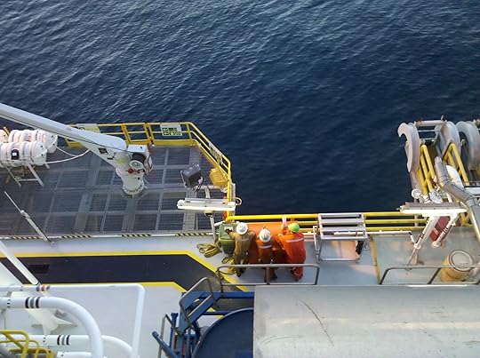 Roustabouts enjoying the sunrise, 9/11/11